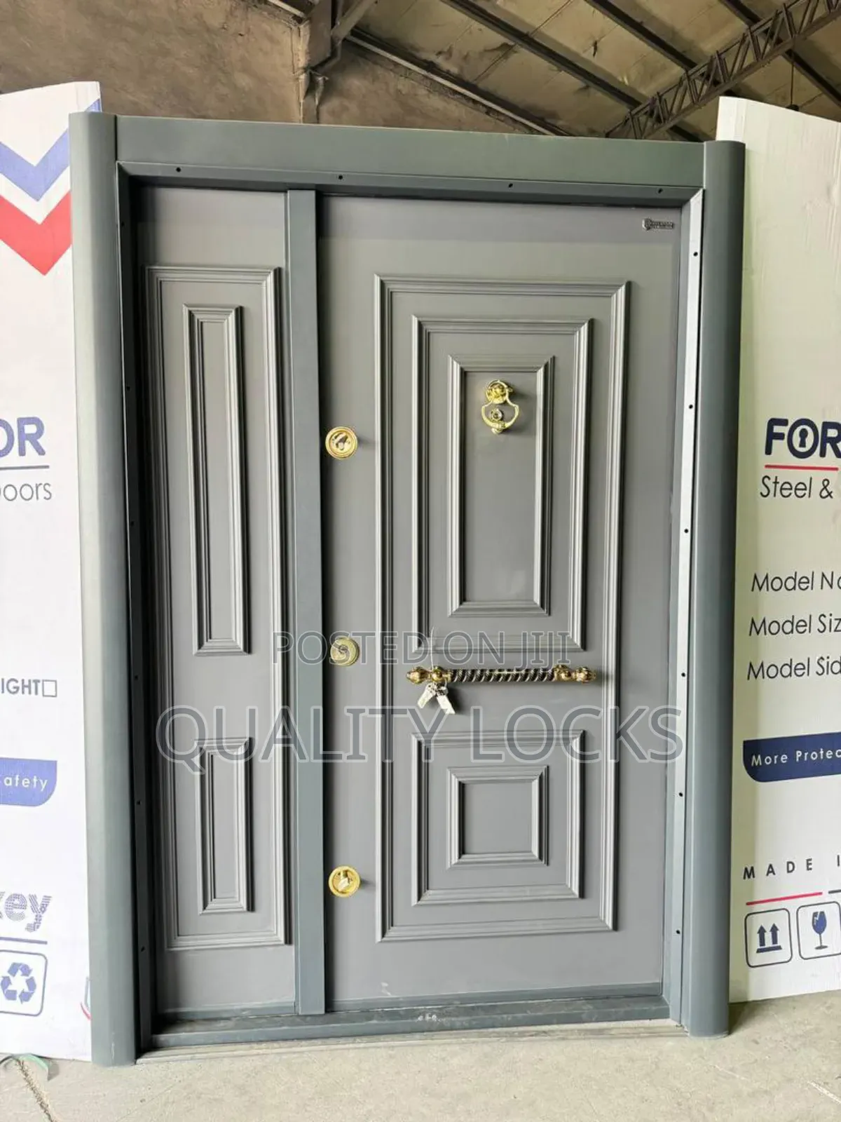 Original High Metal Turkish Door