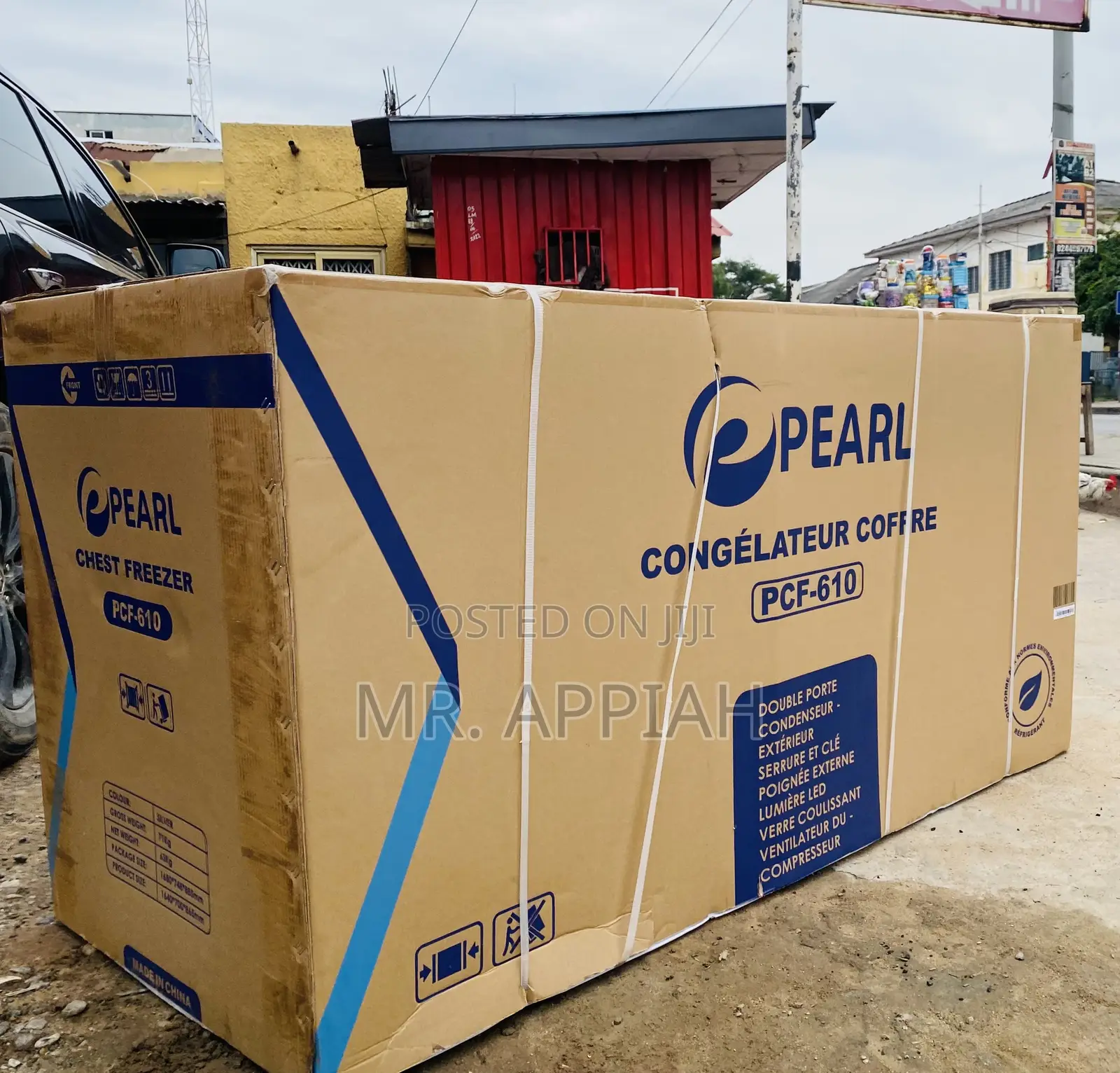 Well Designed Pearl PCF 610, 508L 2 Door Electric Freezer.