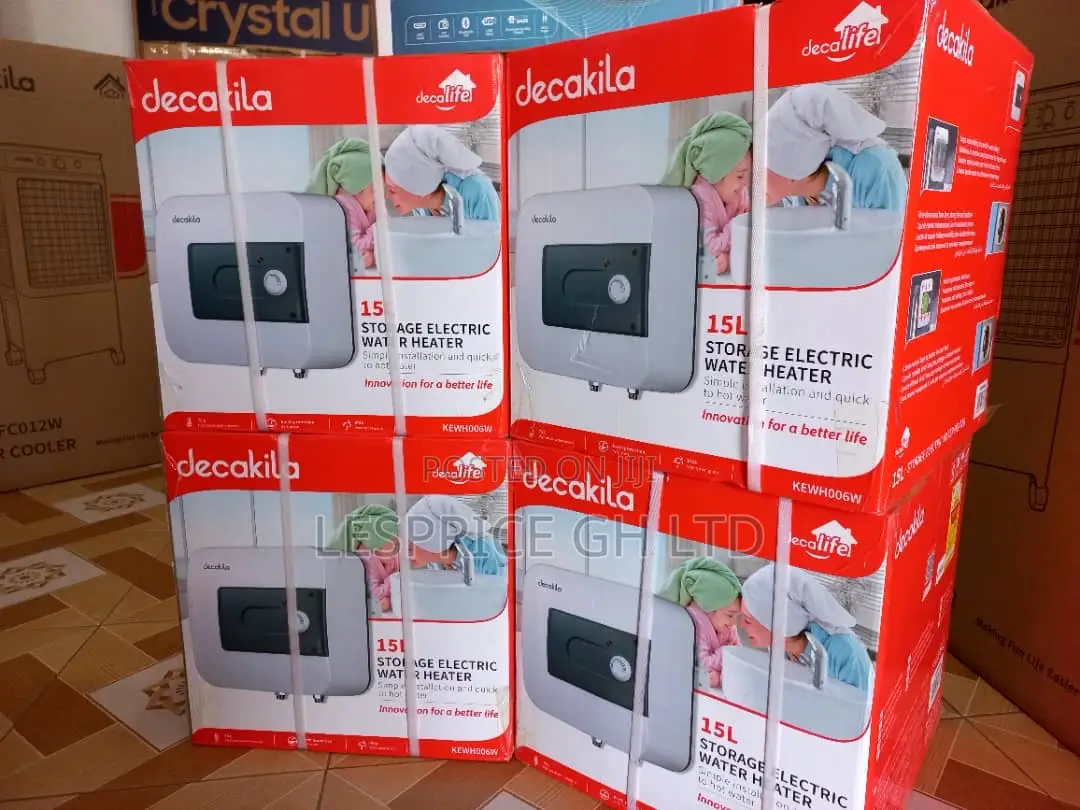 Decakila 15L Water Heater Highly Durable