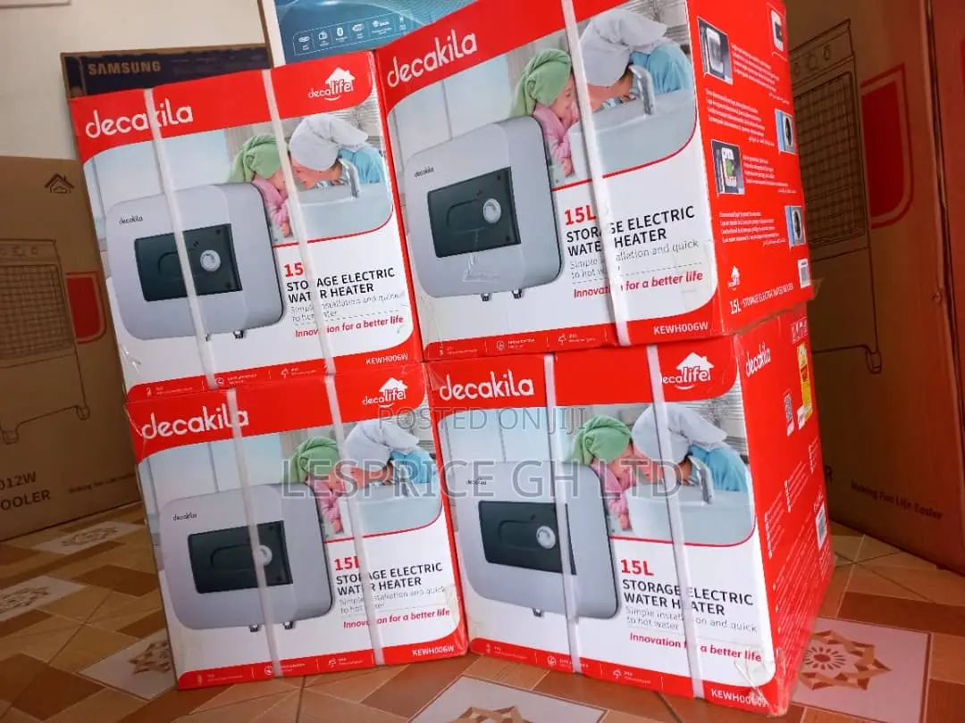 Unique Always//Decakila 15L Water Heater
