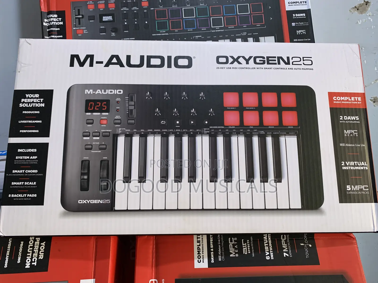 M-Audio Oxygen-25 25keys USB Midi Keyboard Controller