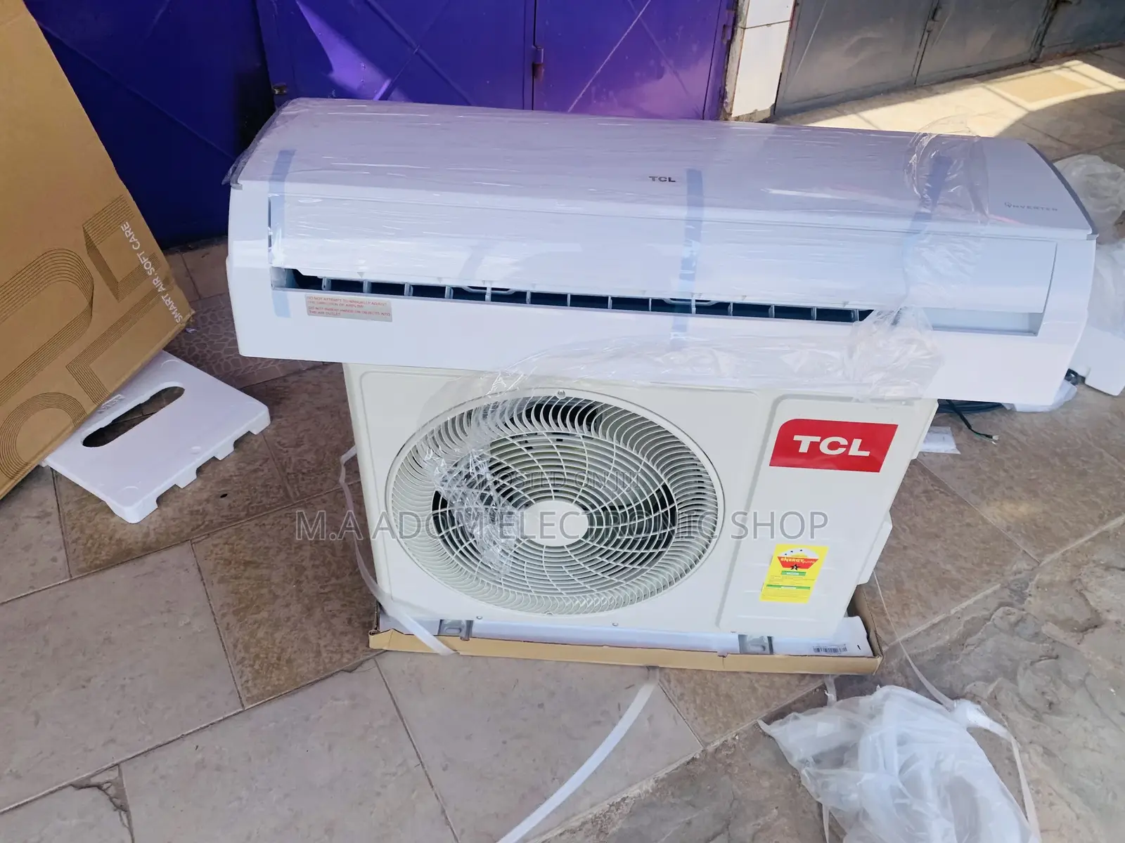 Authentic TCL 1.5hp R410 Split Air Conditioner(White).