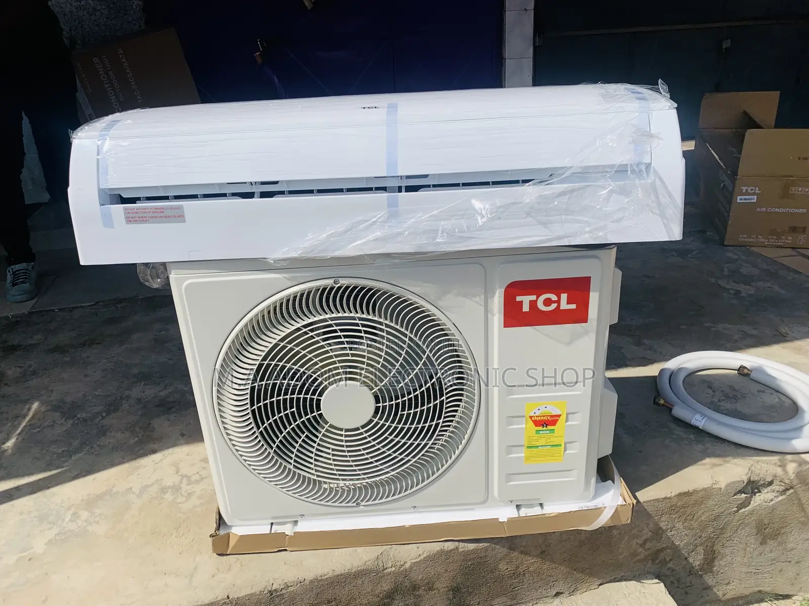 Original TCL 2.0hp R410 Split Type Air Conditioner(White).