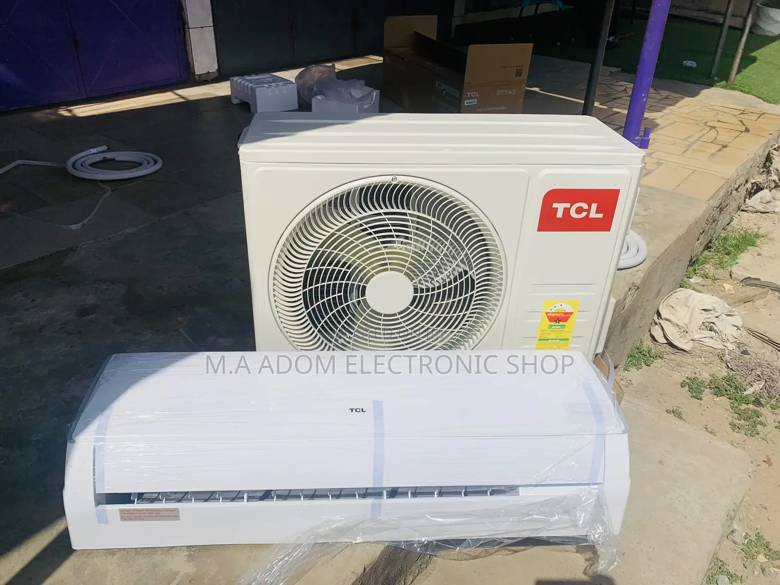 Elegantly Designed TCL 2.5hp Inverter Air Conditioner,White.