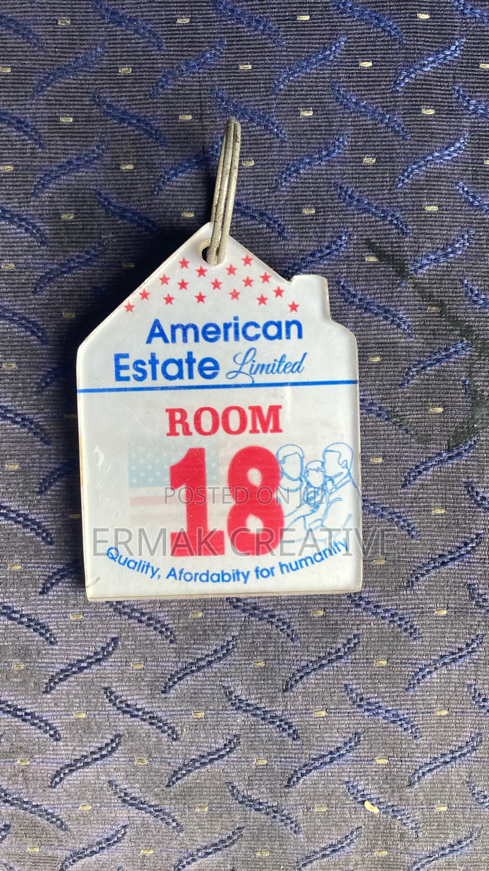Acrylic Keyholder Hotel, Guest House
