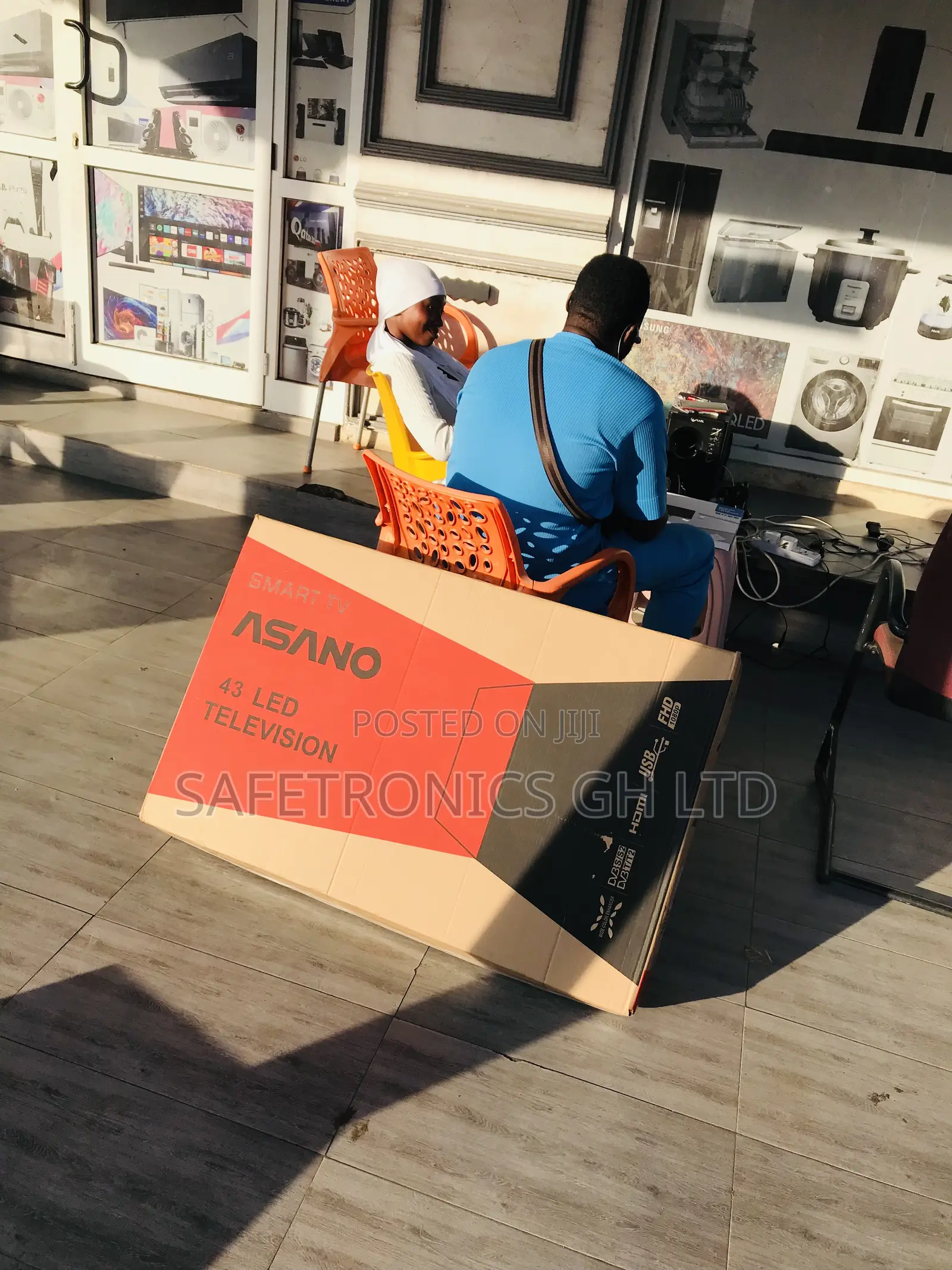 43 Inches Glossy Led UHD Smart Crystal Asano Tv
