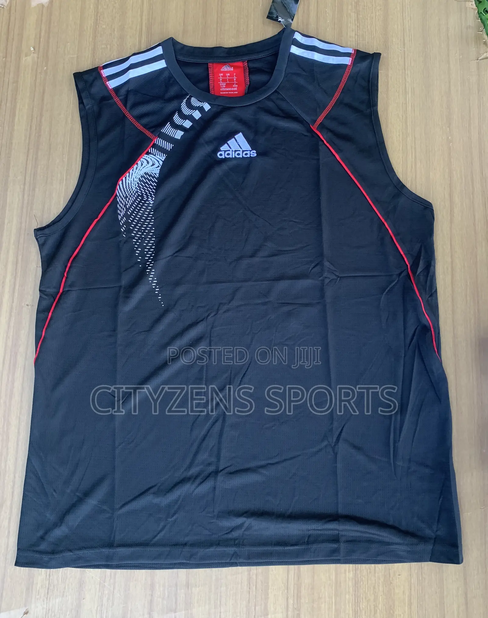 Adidas Black Sleeveless Top