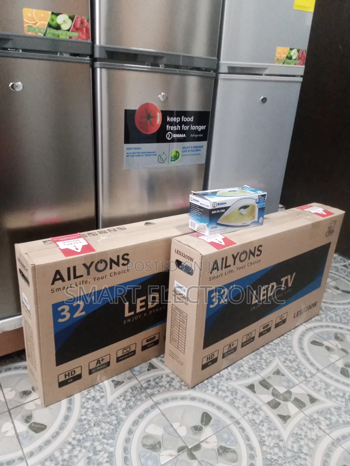 Ailyons LED Television Brand New Digital Satellite Tv T2/S2