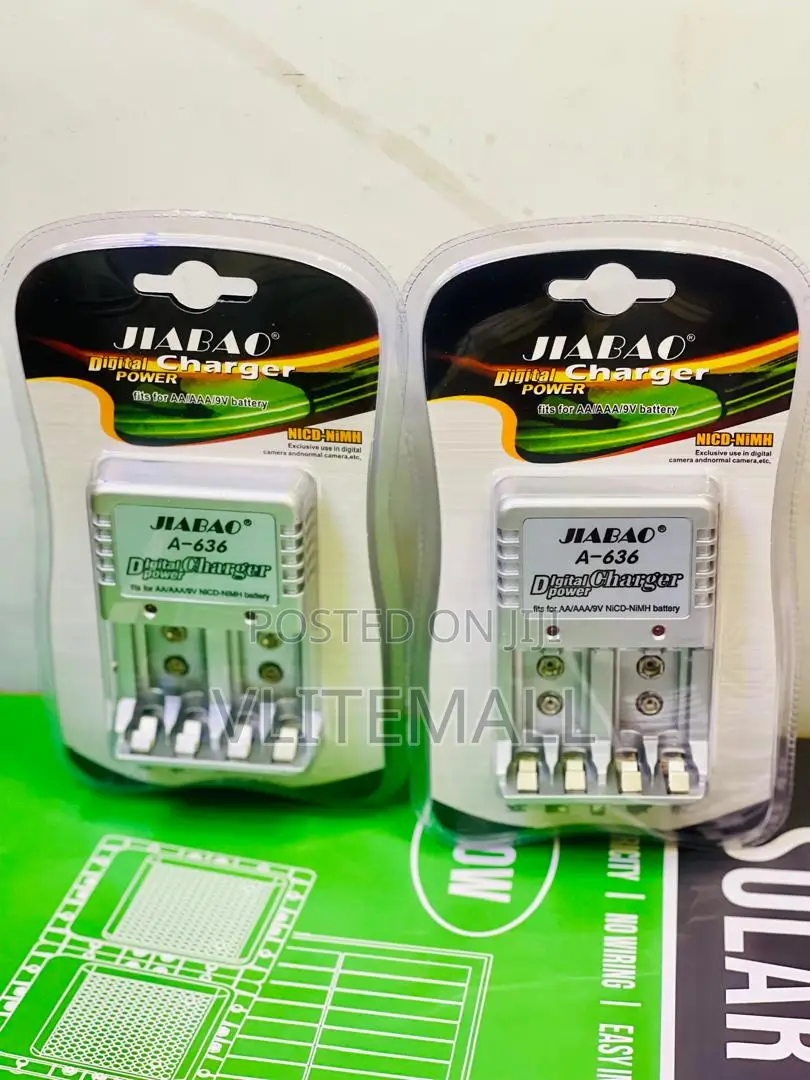 JIABAO JB-636 Rechargeable Battery Charger For AA/AAA/9V