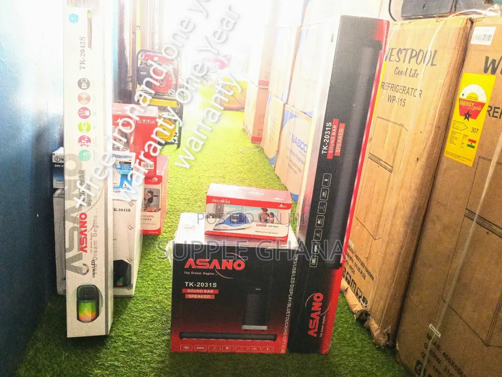Qualified LED Sound Bar Speaker+ Iron LED Sound Bar Asano