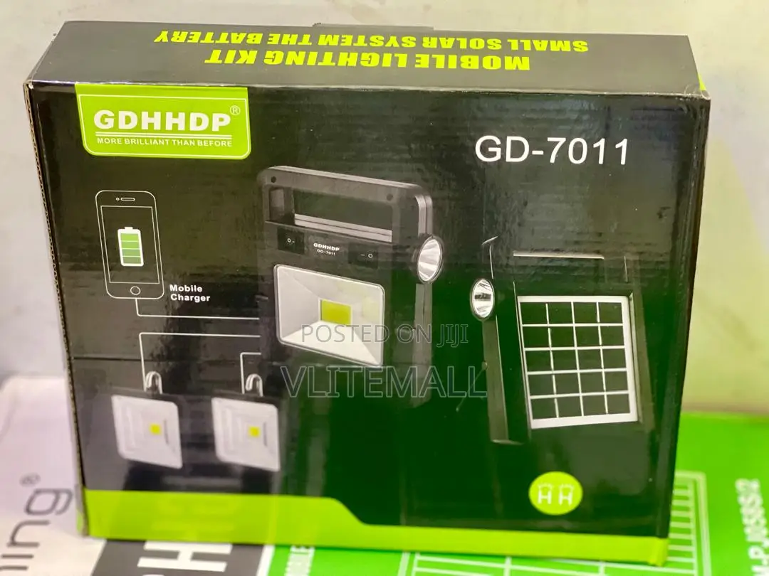 Solar Lite With Mobile Charger(GD-7011)