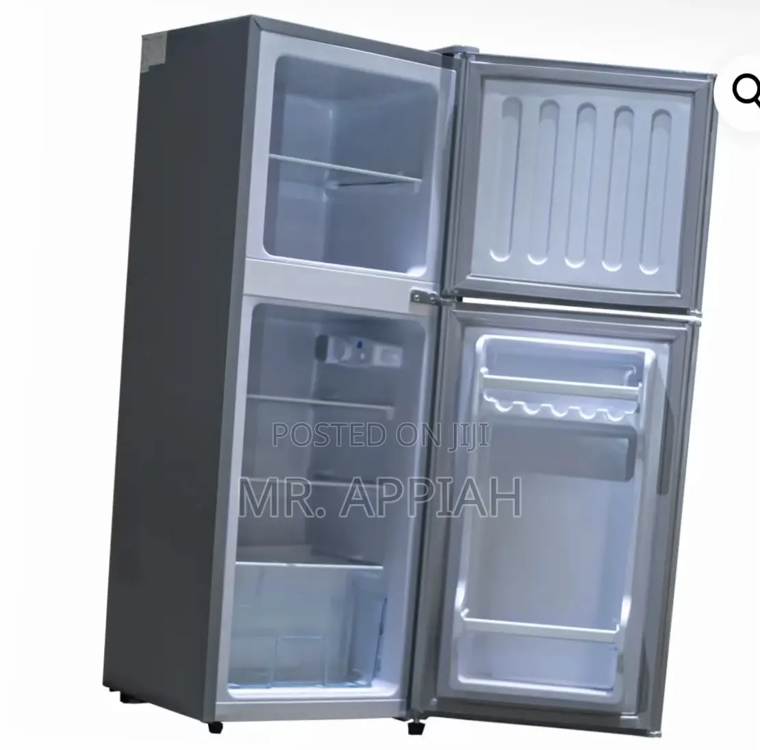 Shop Original Nasco Nasf2-13fl 2 Door Fridge + Led Light.