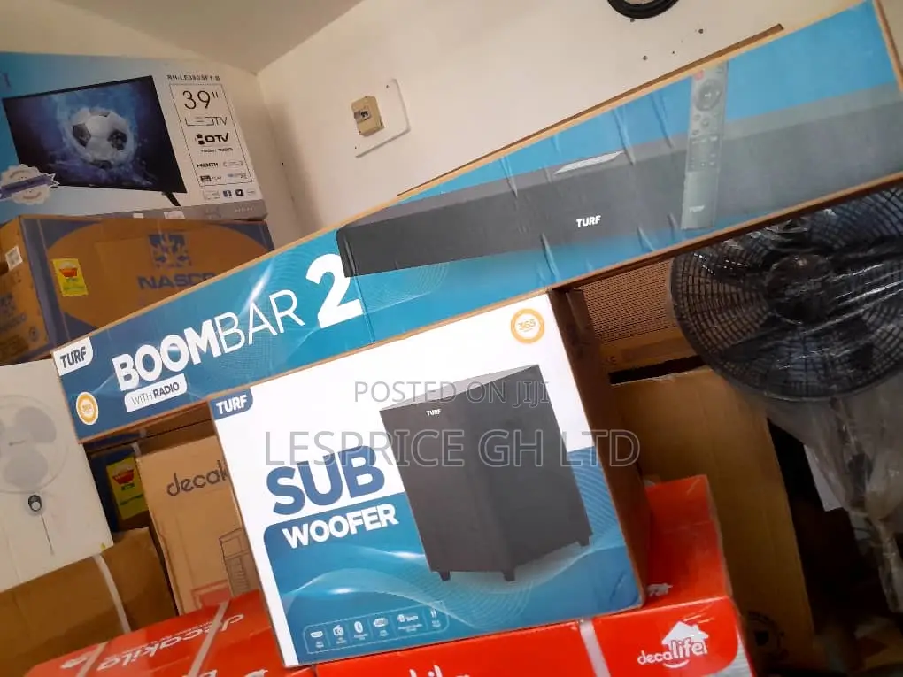 Clear Sound ~Turf Boom Sound Bar Sub Woofer