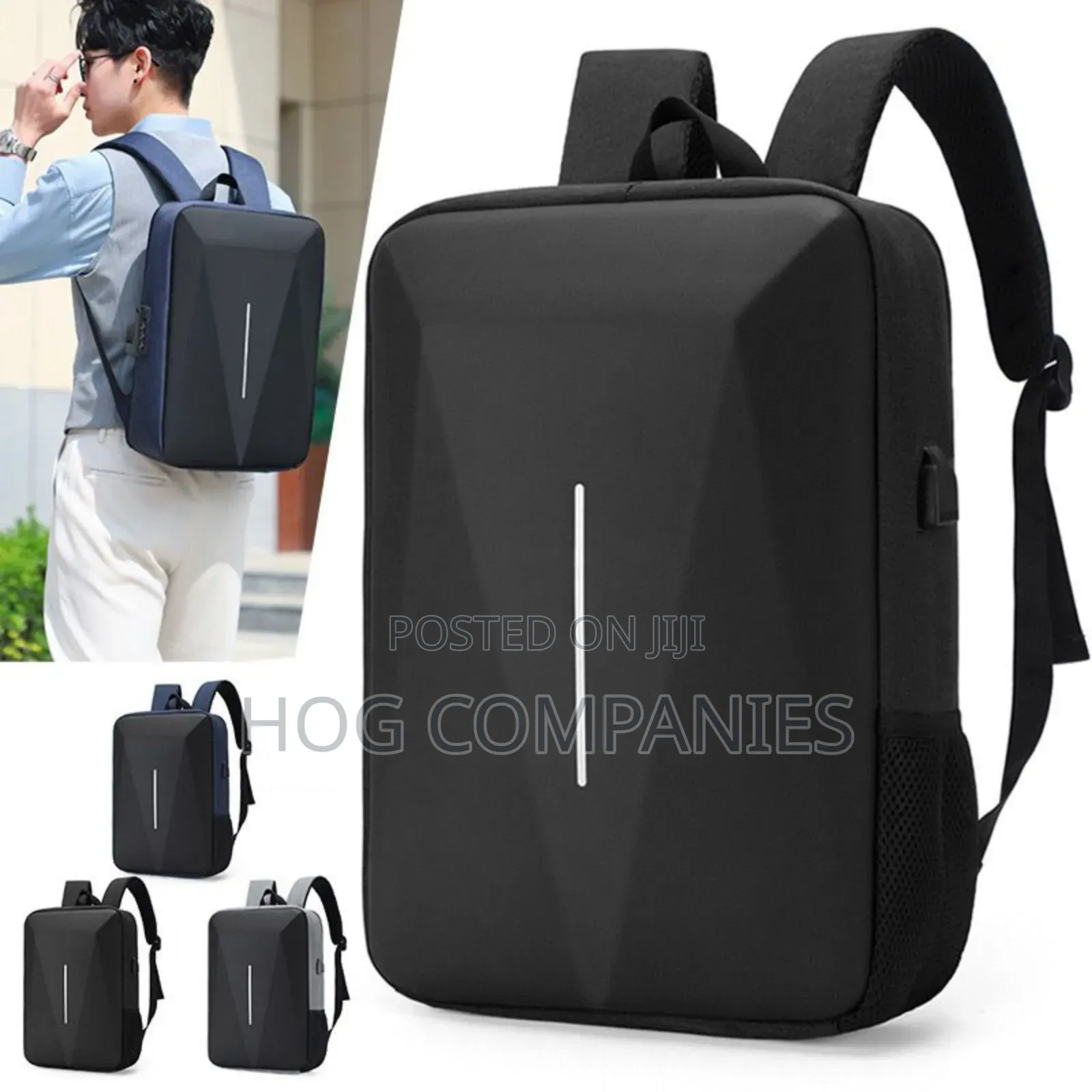 Waterproof Travel Backpack Anti-Theft 17 Inches Laptop Bag