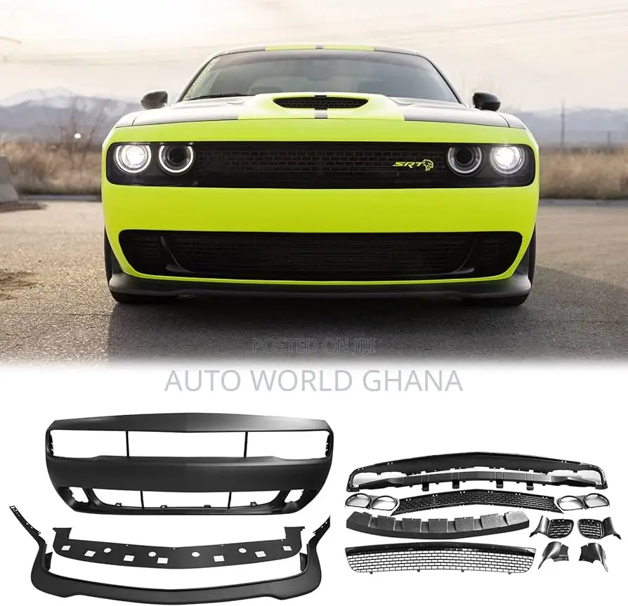 Dodge Challenger, 2015-2021 Complete Front Bumper Assembly