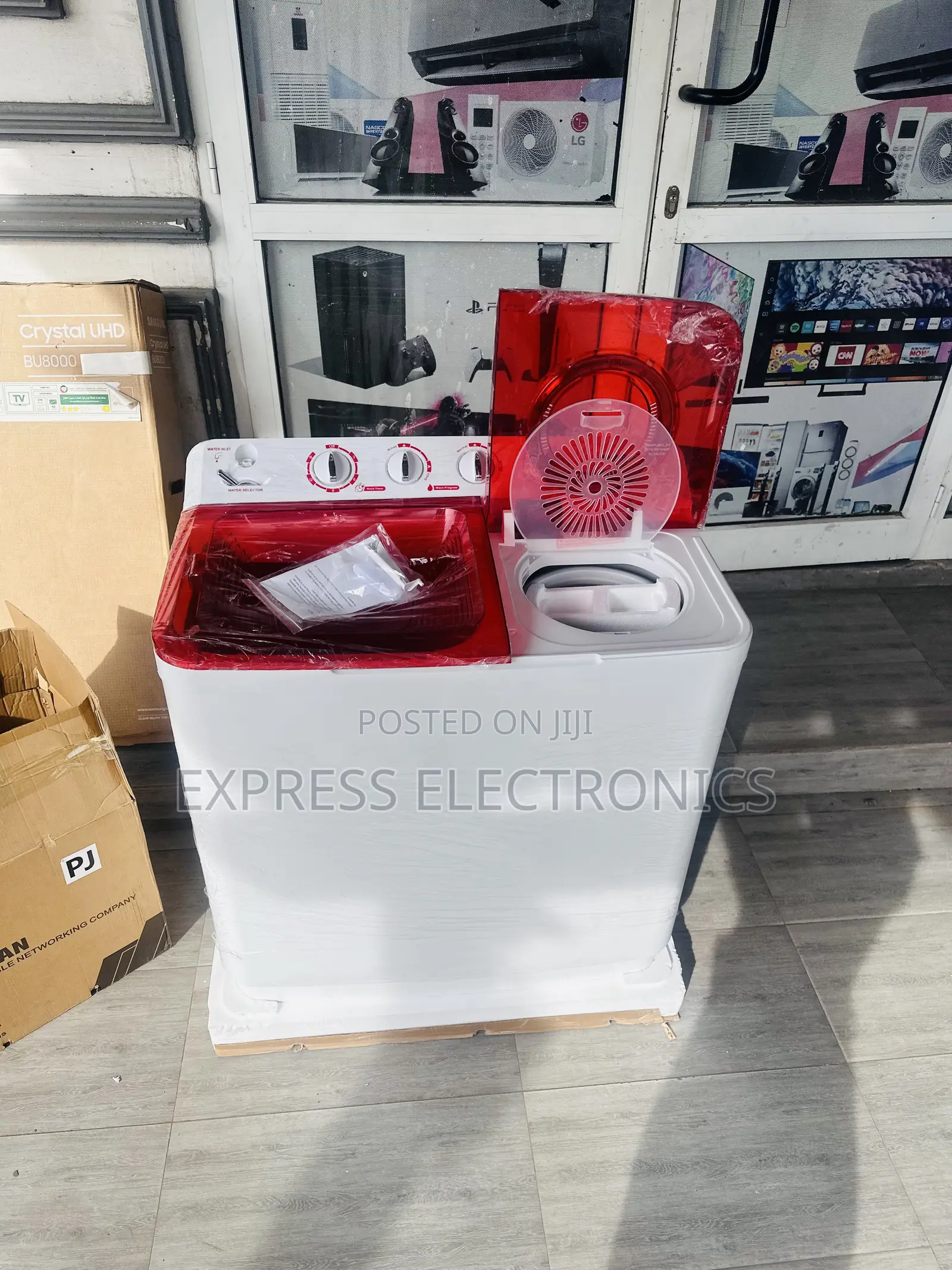 Sleek Design (11kg Topload Twintub) Nasco Washing Machine