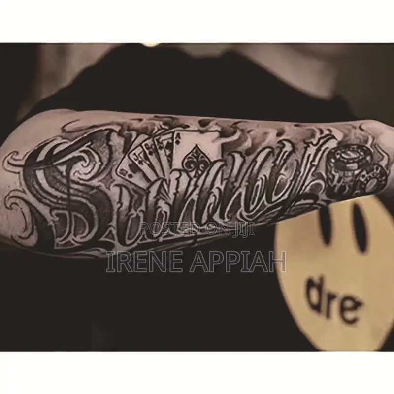 Sleeve Semi Permanent Tattoo Stickers