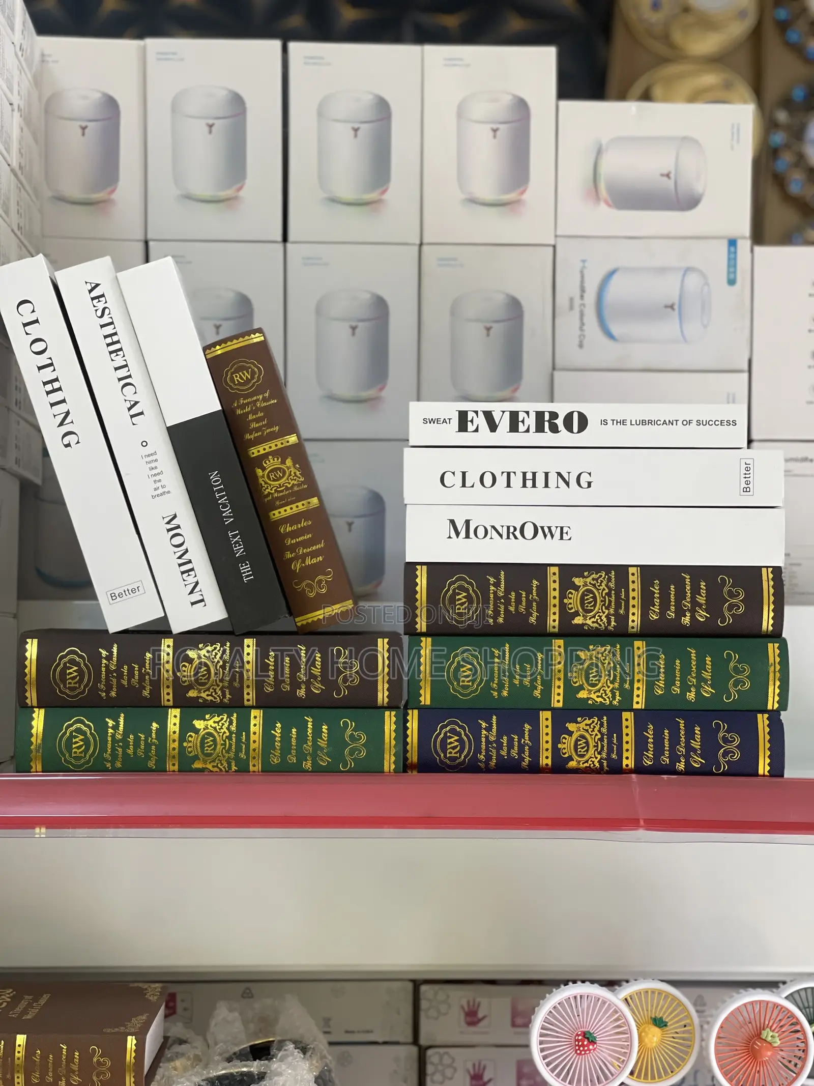 Faux Books for Decoration