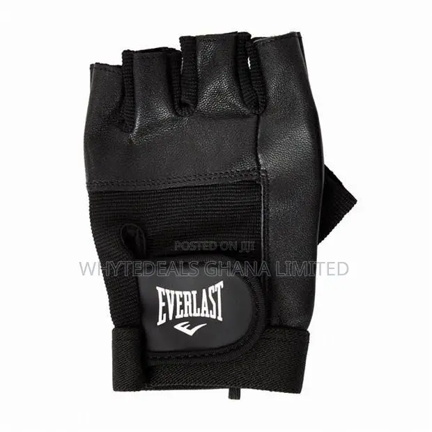 High-Quality Everlast Leather Gym Gloves-Comfort Durability