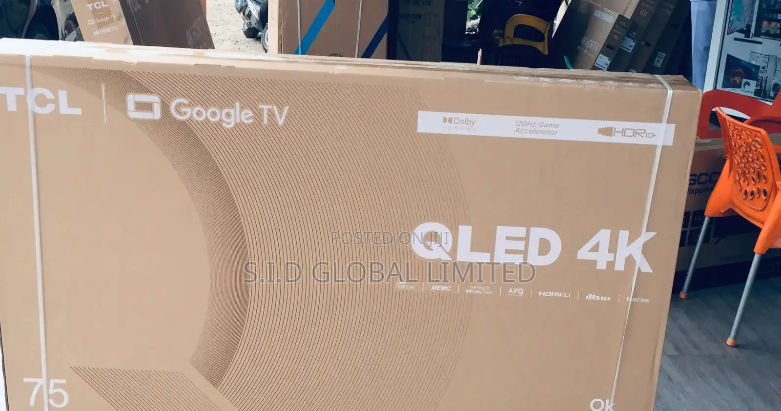 Well Manage TCL 75C645 Qled Smart TV Qled Smart TV