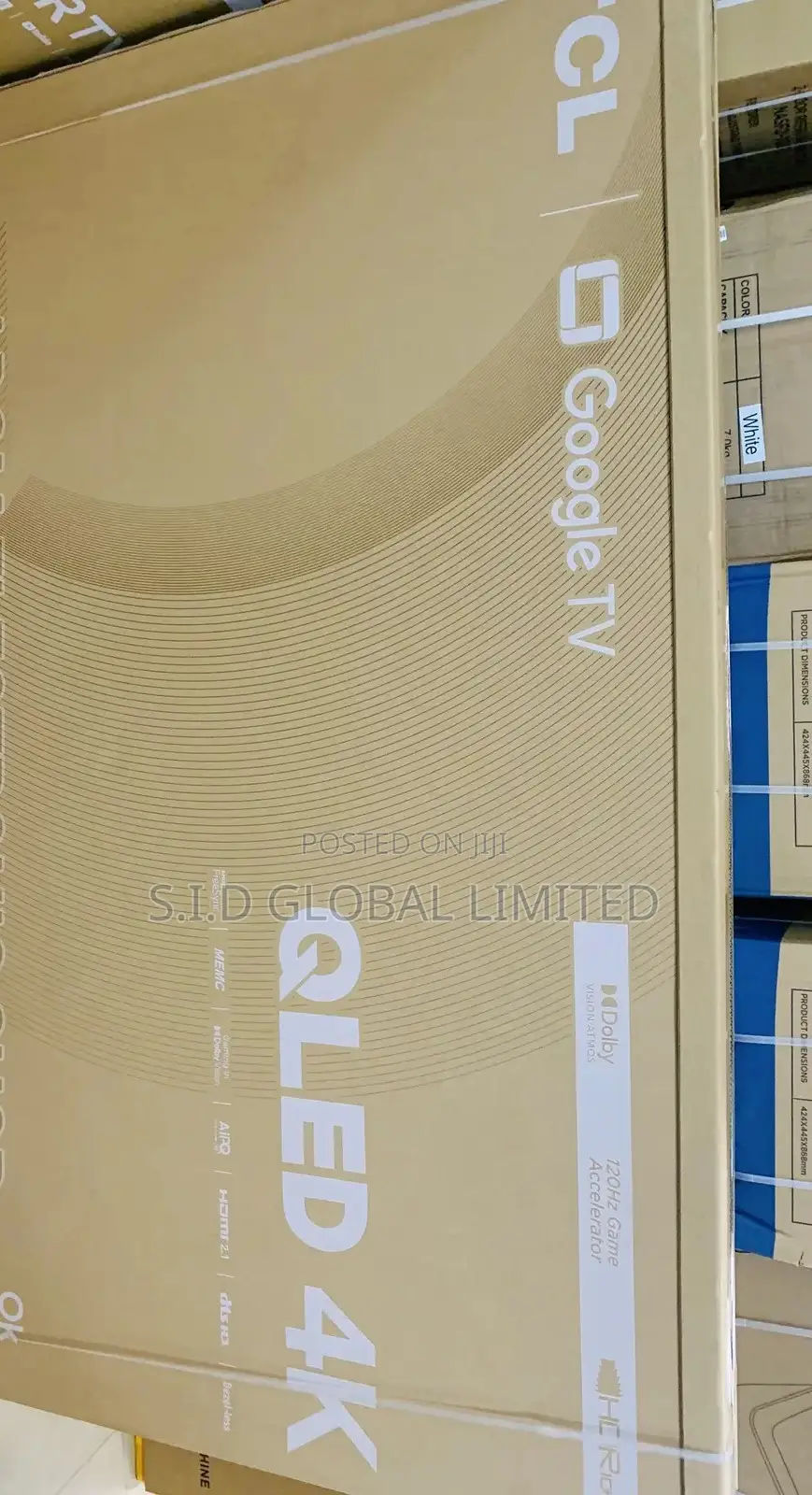 Original TCL 85C645 Qled Smart TV