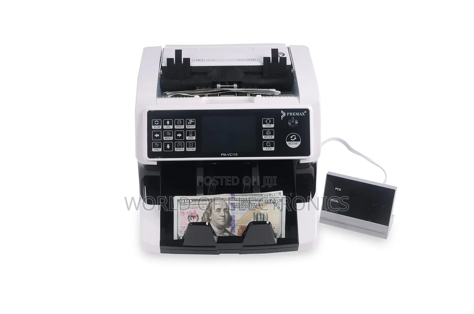 New Premax PM-VC110 Multi-Currency Value Counting Machine