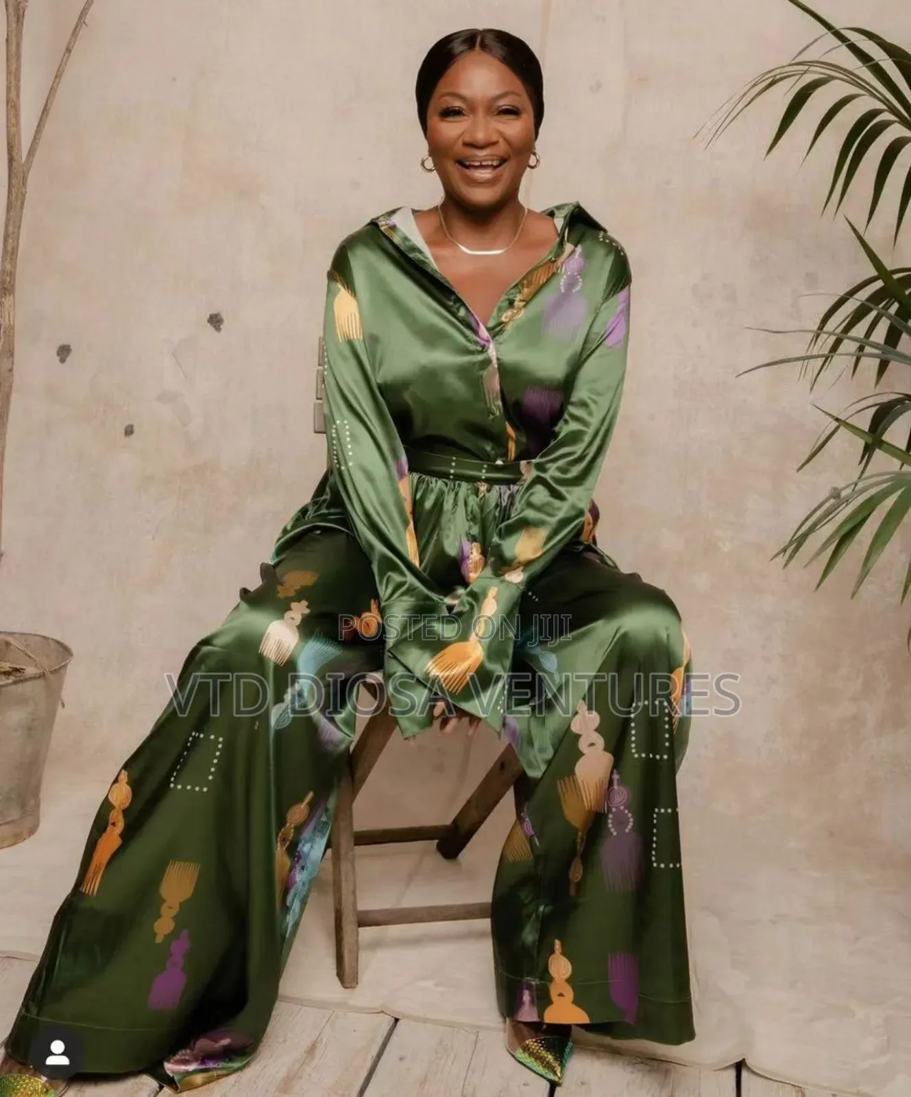 Silky 2 Piece Set for Ladies