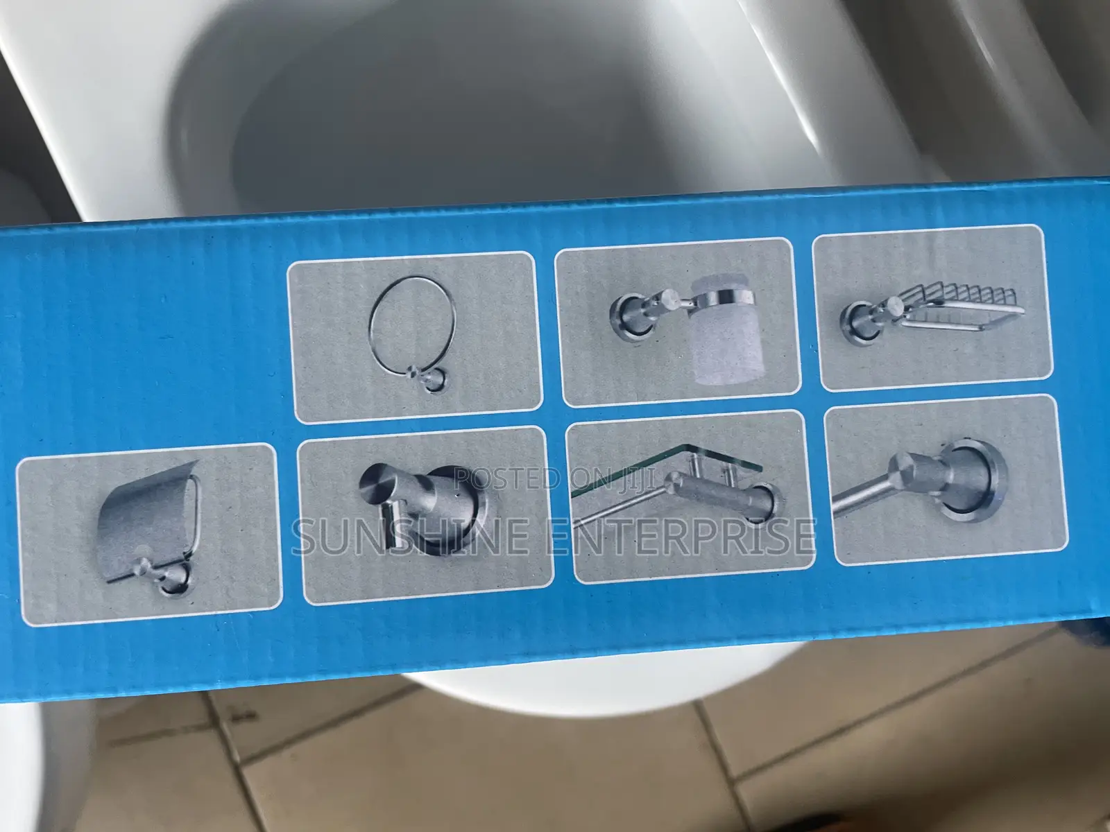 All Black Brimix Bathroom Accessories