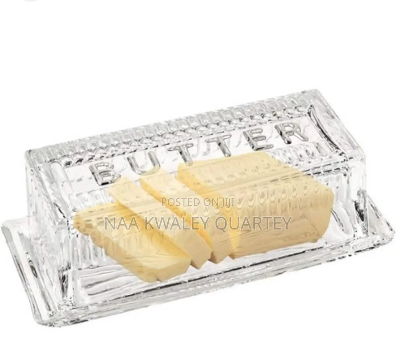 Glass Butter Dish