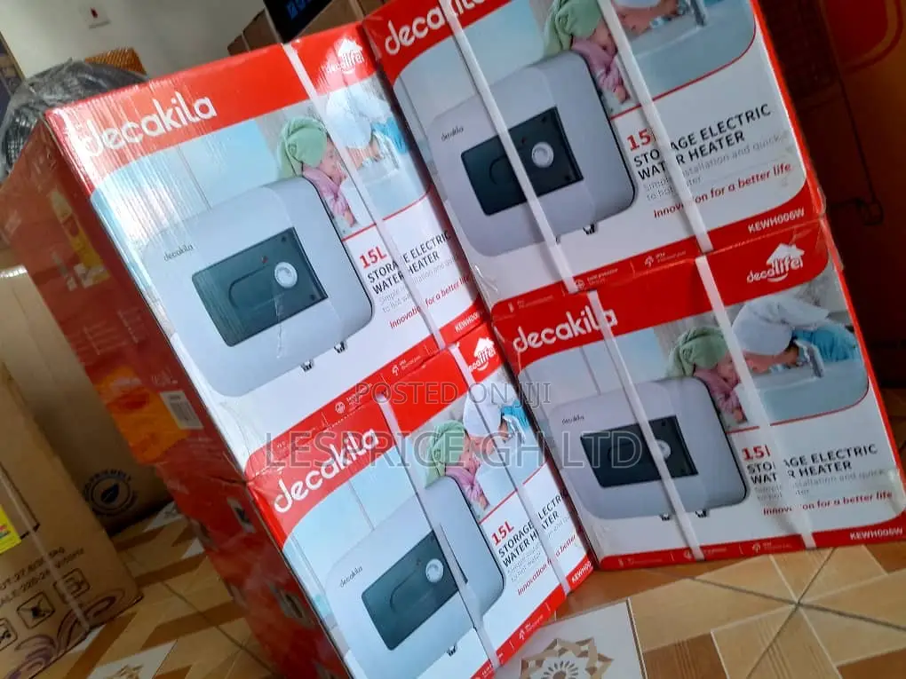 Decakila 15L Water Heater Very Active