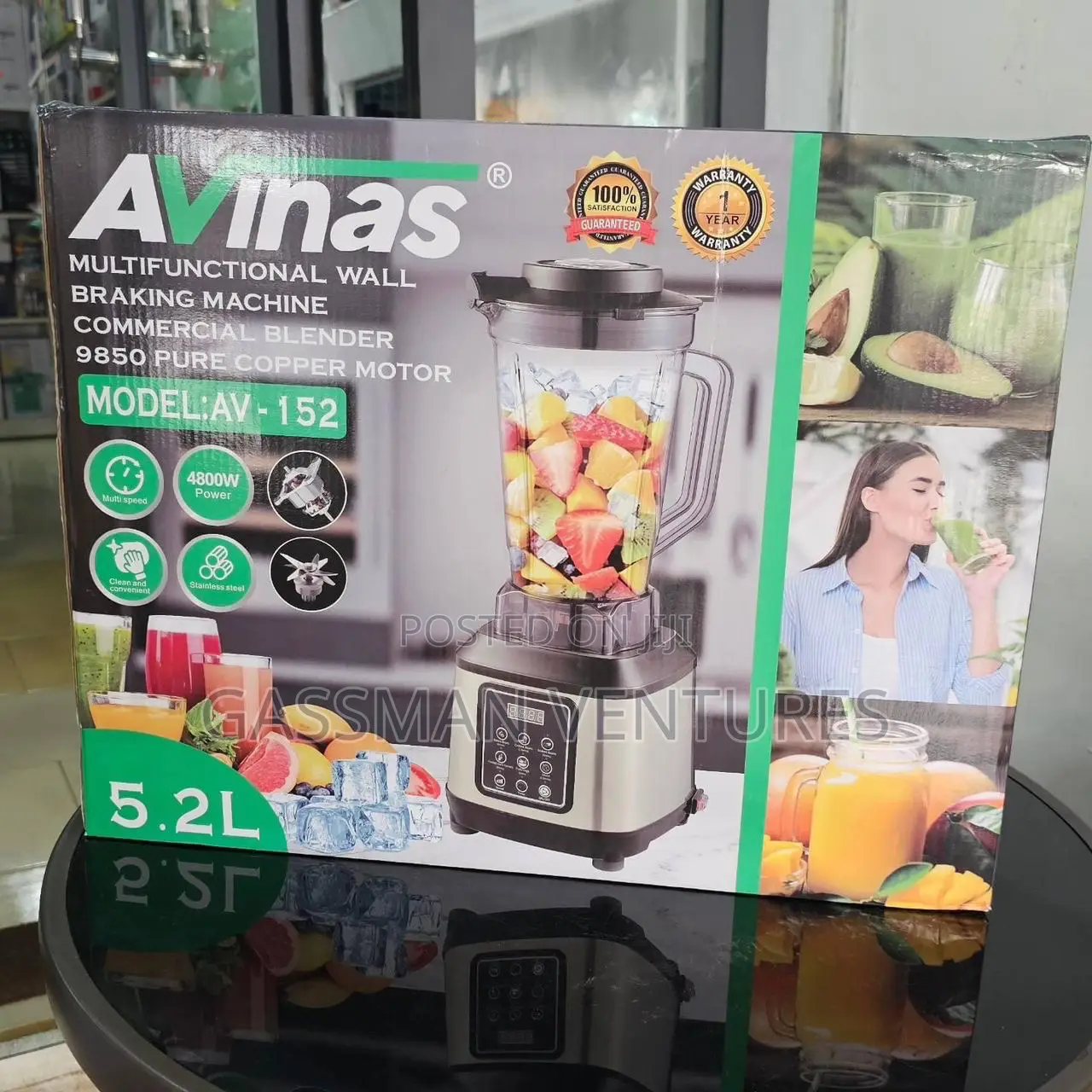 Avinas Premium Commercial Blender