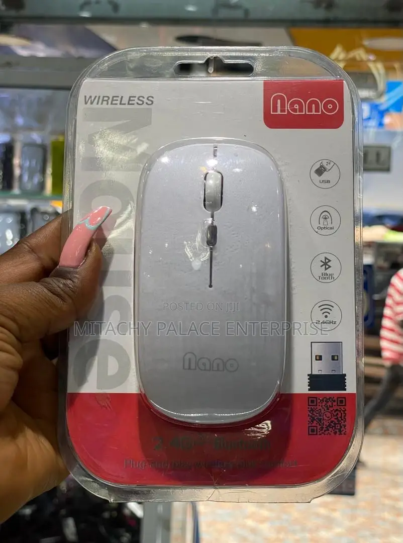 Nano Wireless Rechargeable Mouse