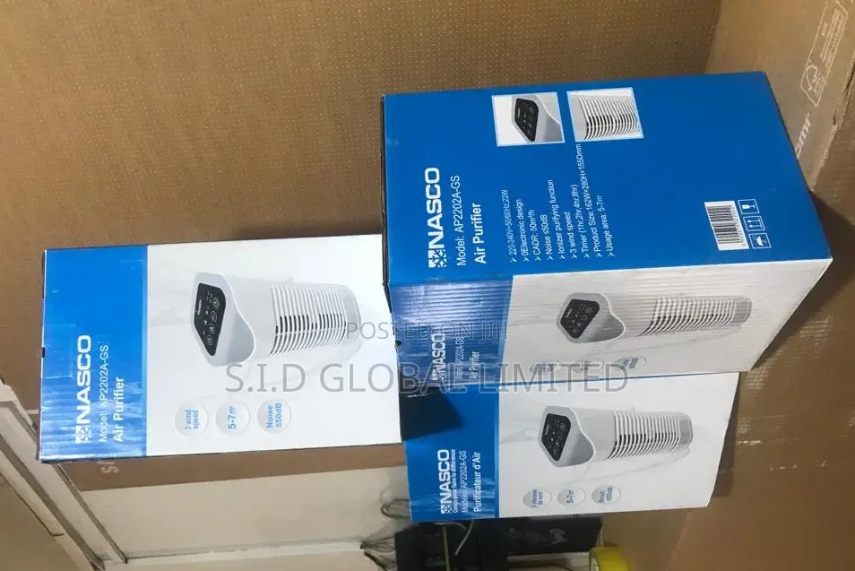 Excellent Nasco AP2202A-GS 22W Air Purifier