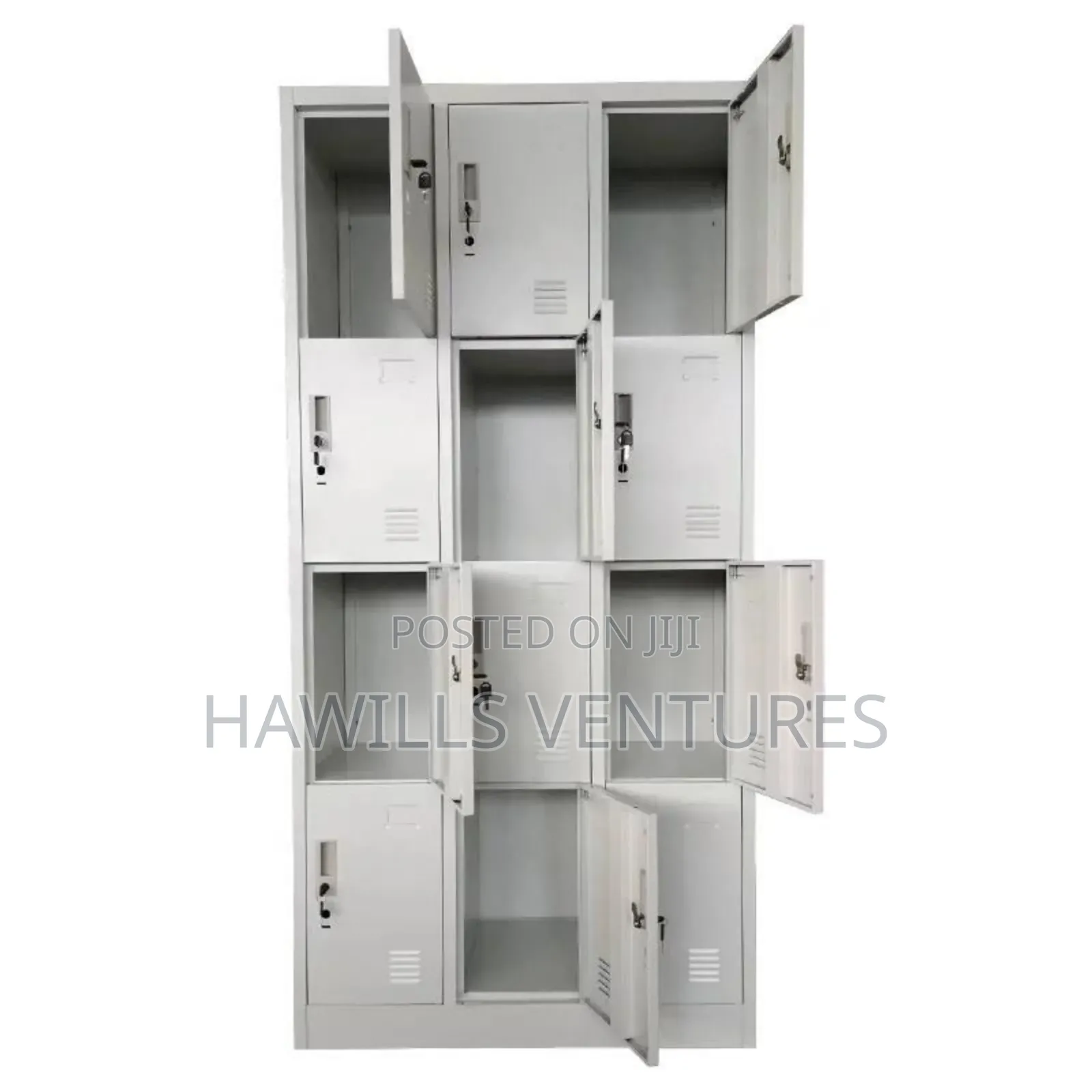 12 Door Storage Cabinet