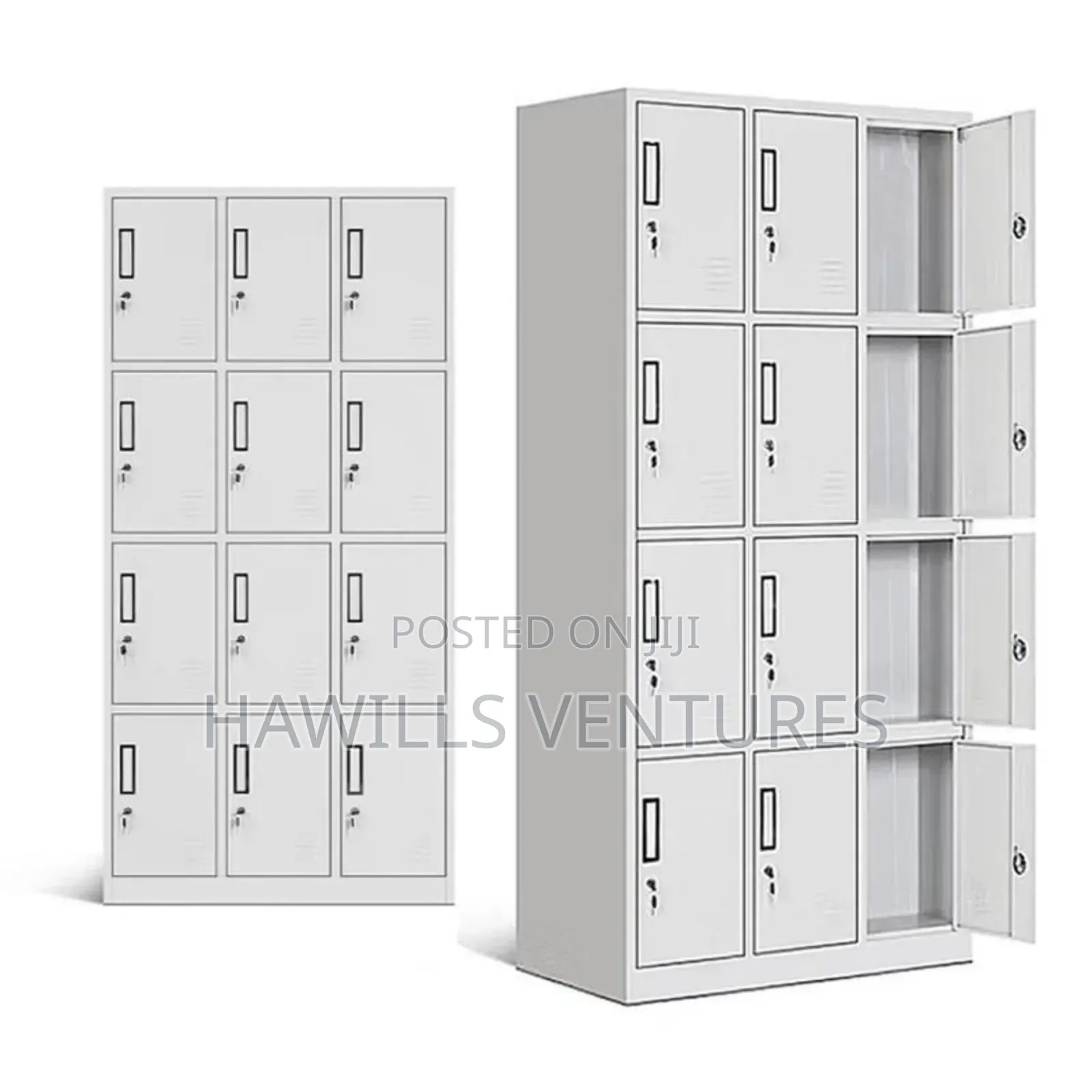 12 Door Lockable Streel