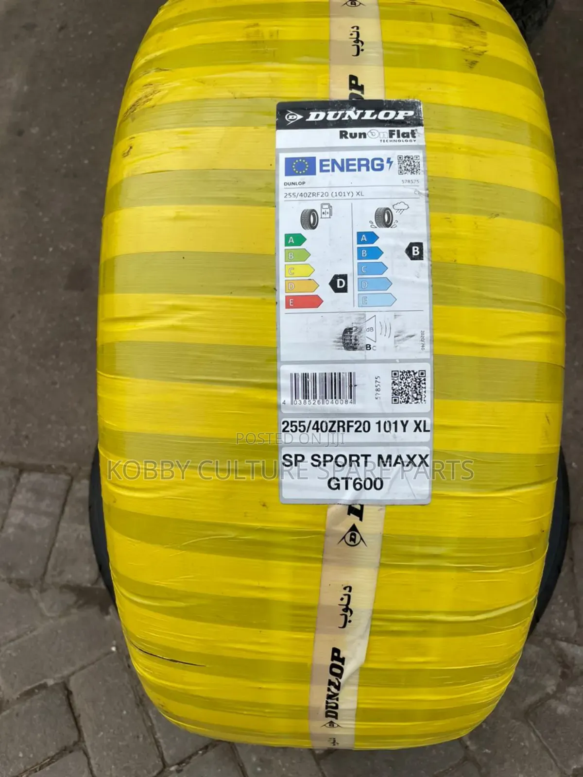 Original Dunlop 255/40r20 Tyres Available
