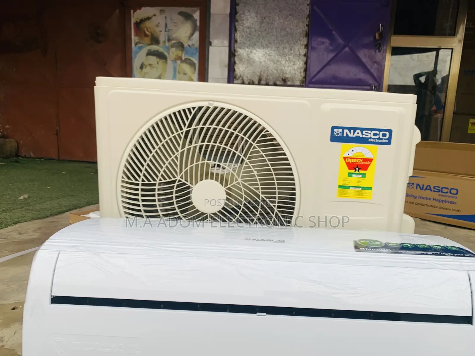 Quality Nasco Split Type 1.5hp Air Conditioner(R410).