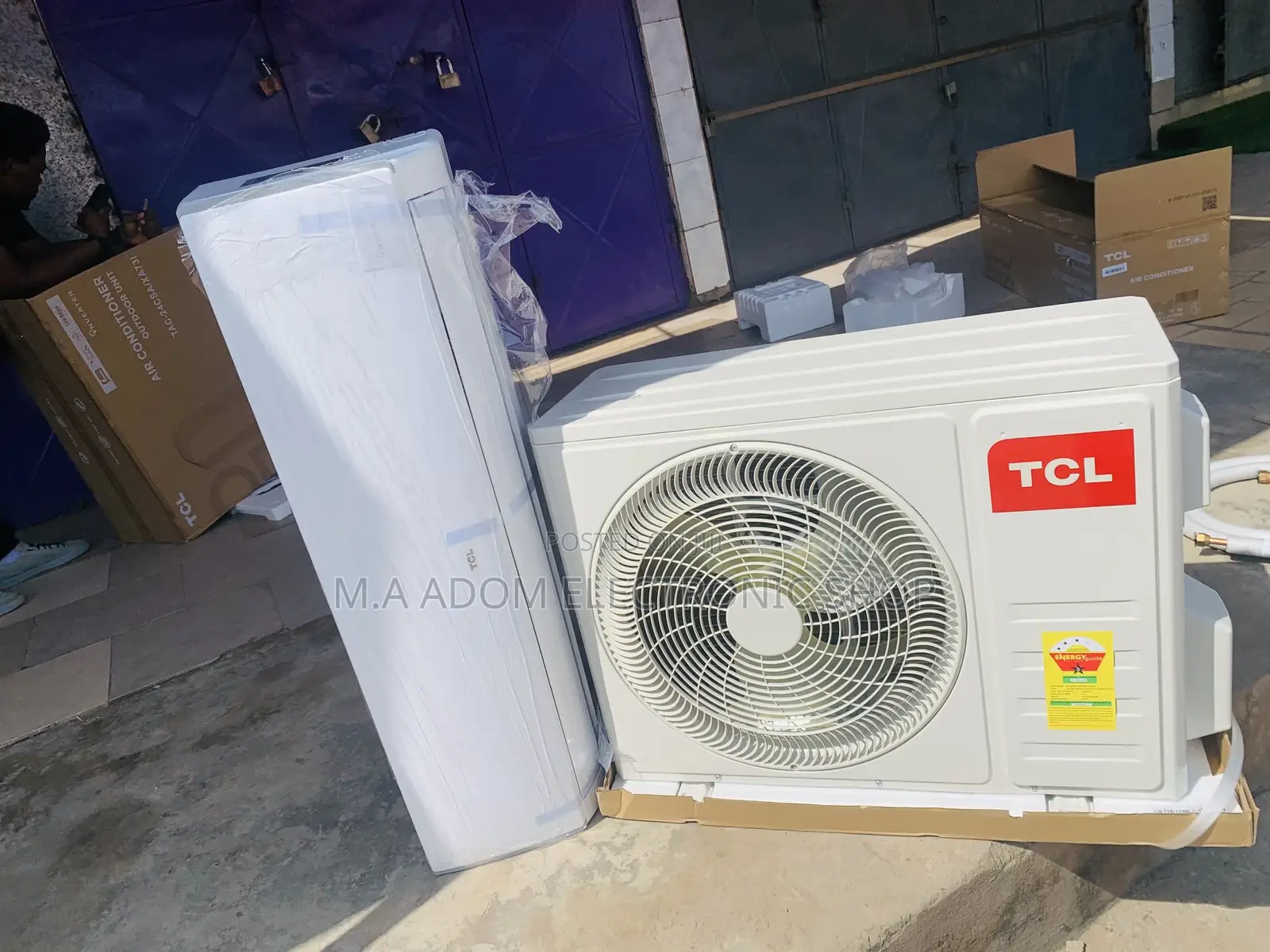 Affordable TCL Split Type 2.0hp Air Conditioner(White).