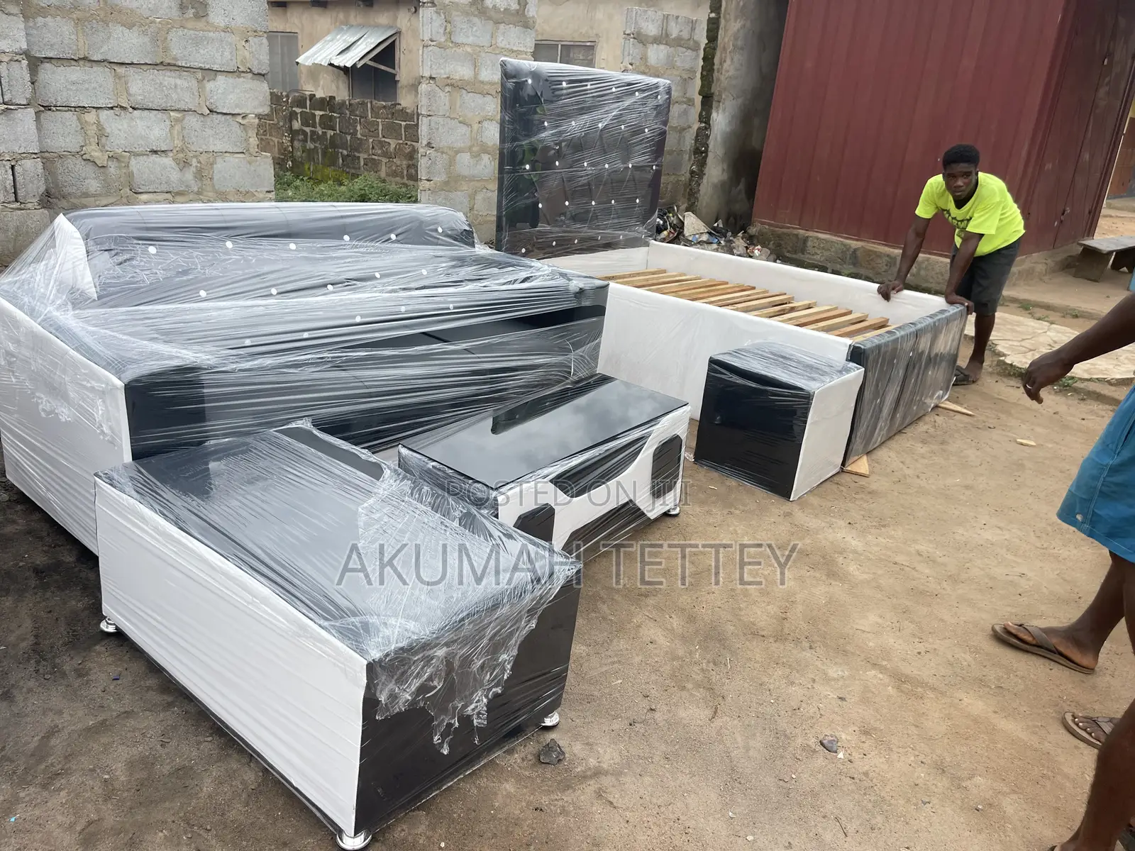 Quality Bed Frame With 3in One Set