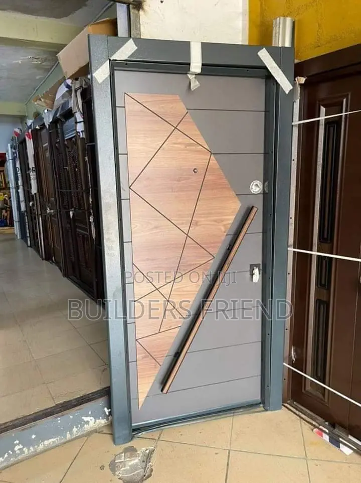 New Turkish Executive Single Heavyduty Security Door Set