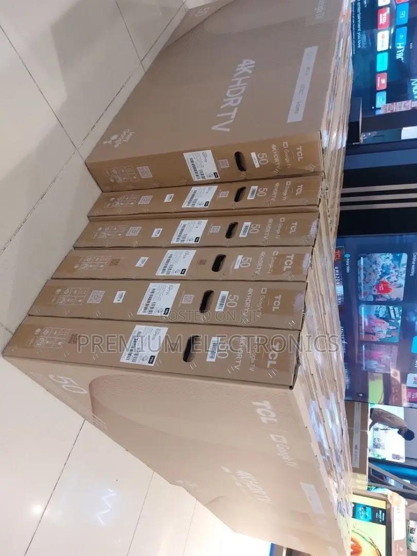 TCL Tested and Trusted 50" Ultra Hd Android Smart Led Tv