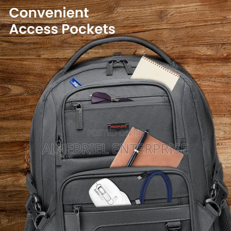 Promate Elitepack 15.6′′ Laptop Backpack