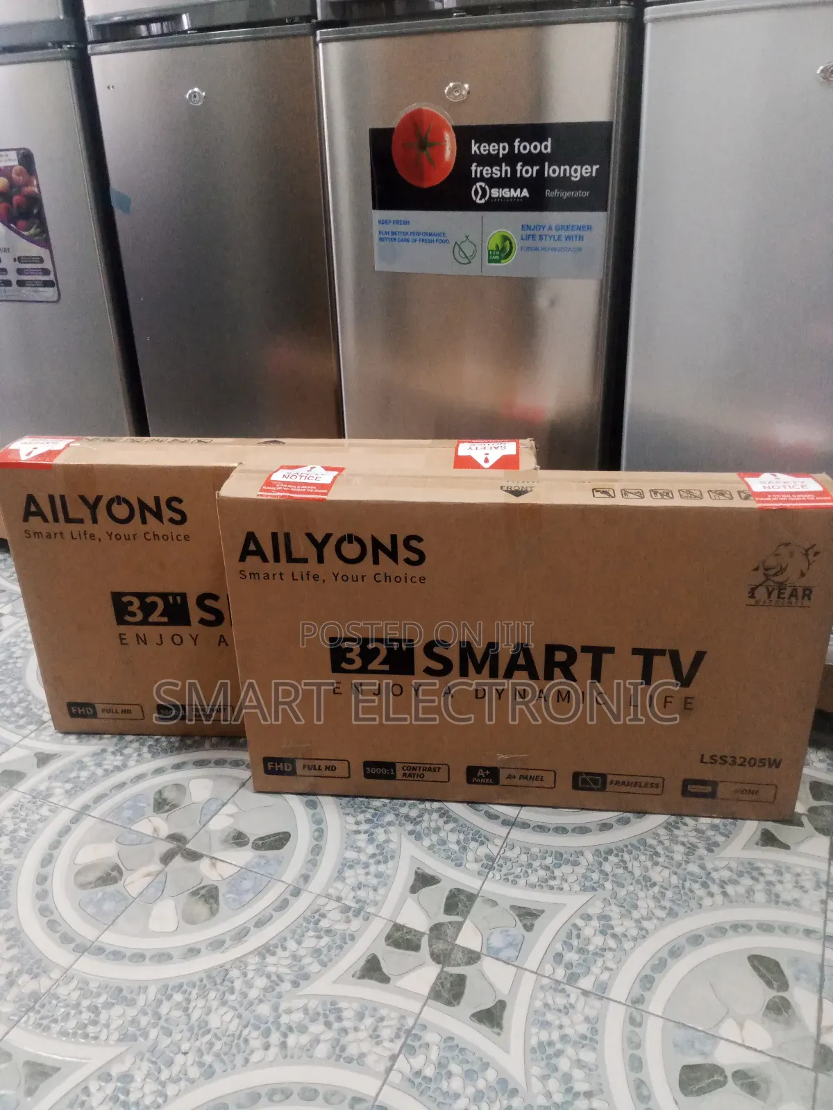Quality Android Television Smart Frameless Television (3205W