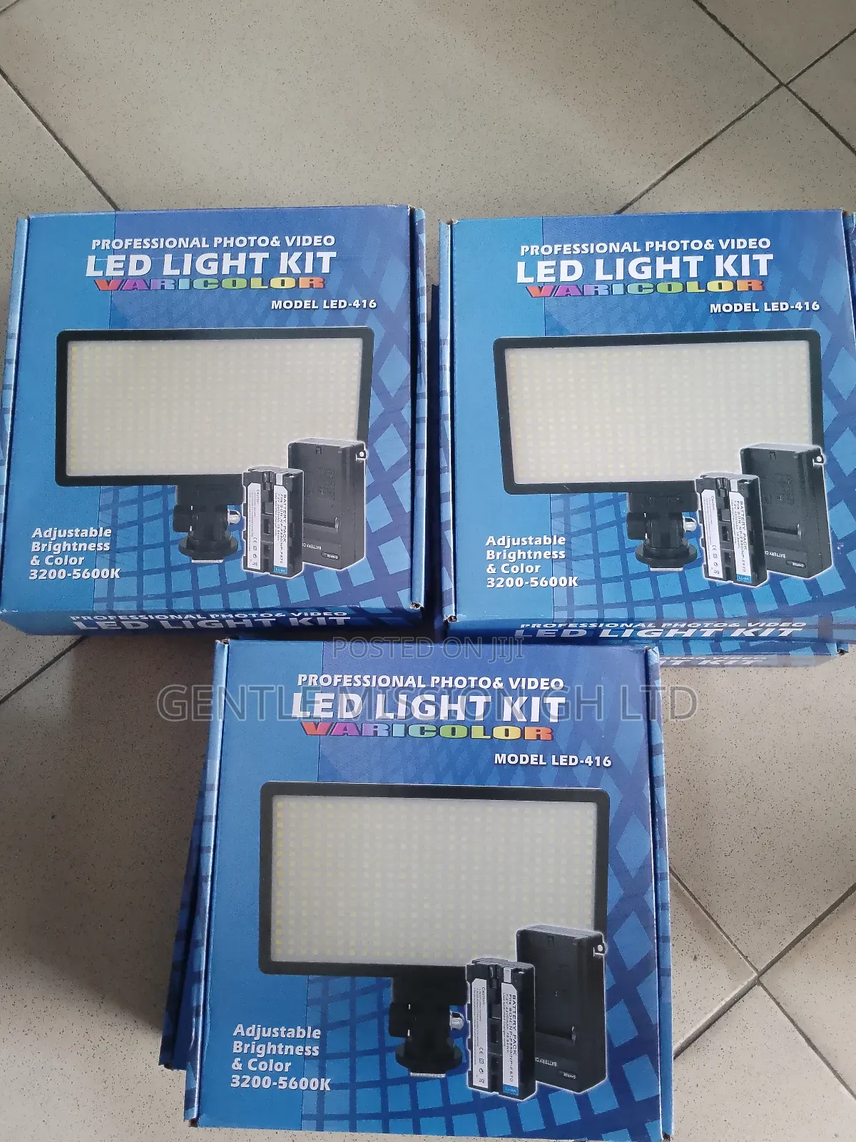 Pro LED 416 Video Light With Battery