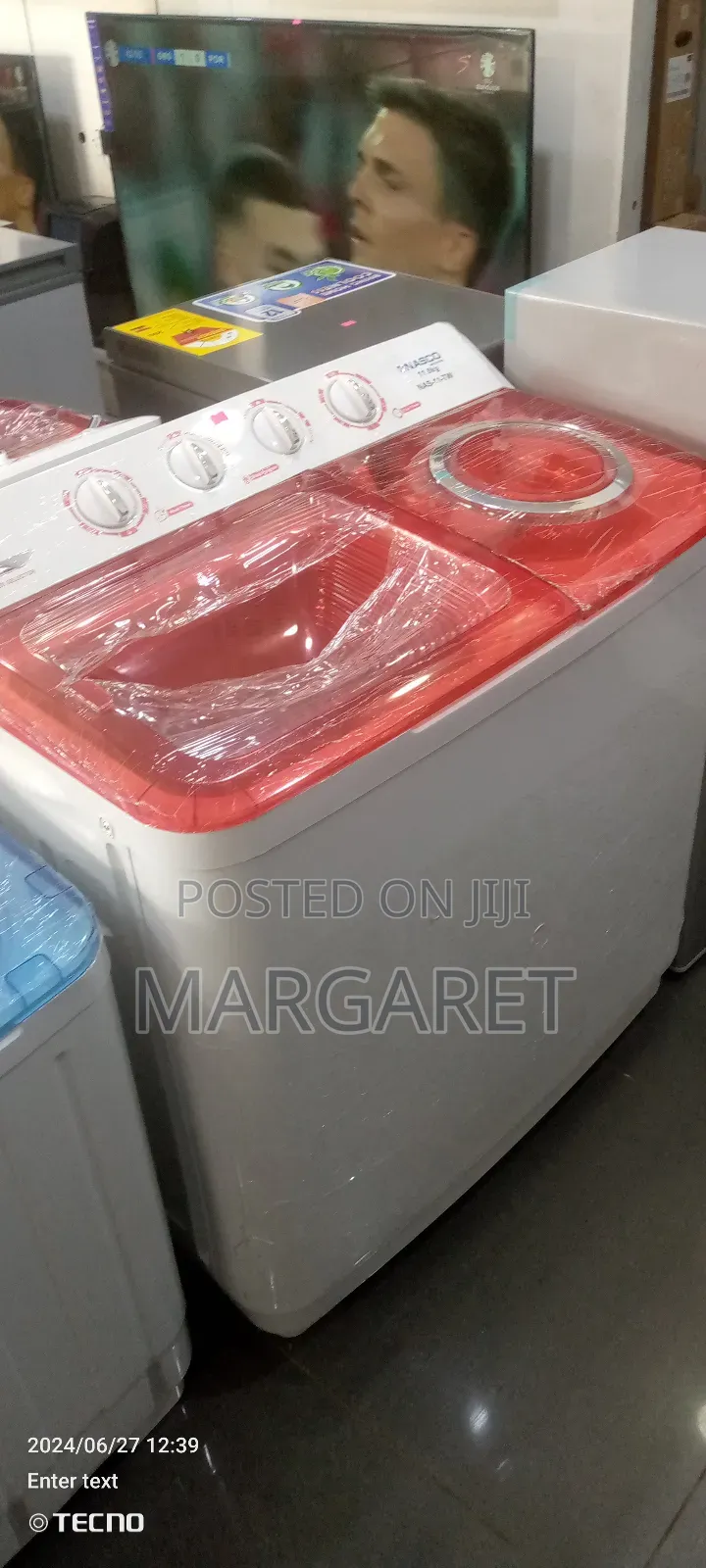 Nasco 11 Kg Semi Automatic Washing Machine