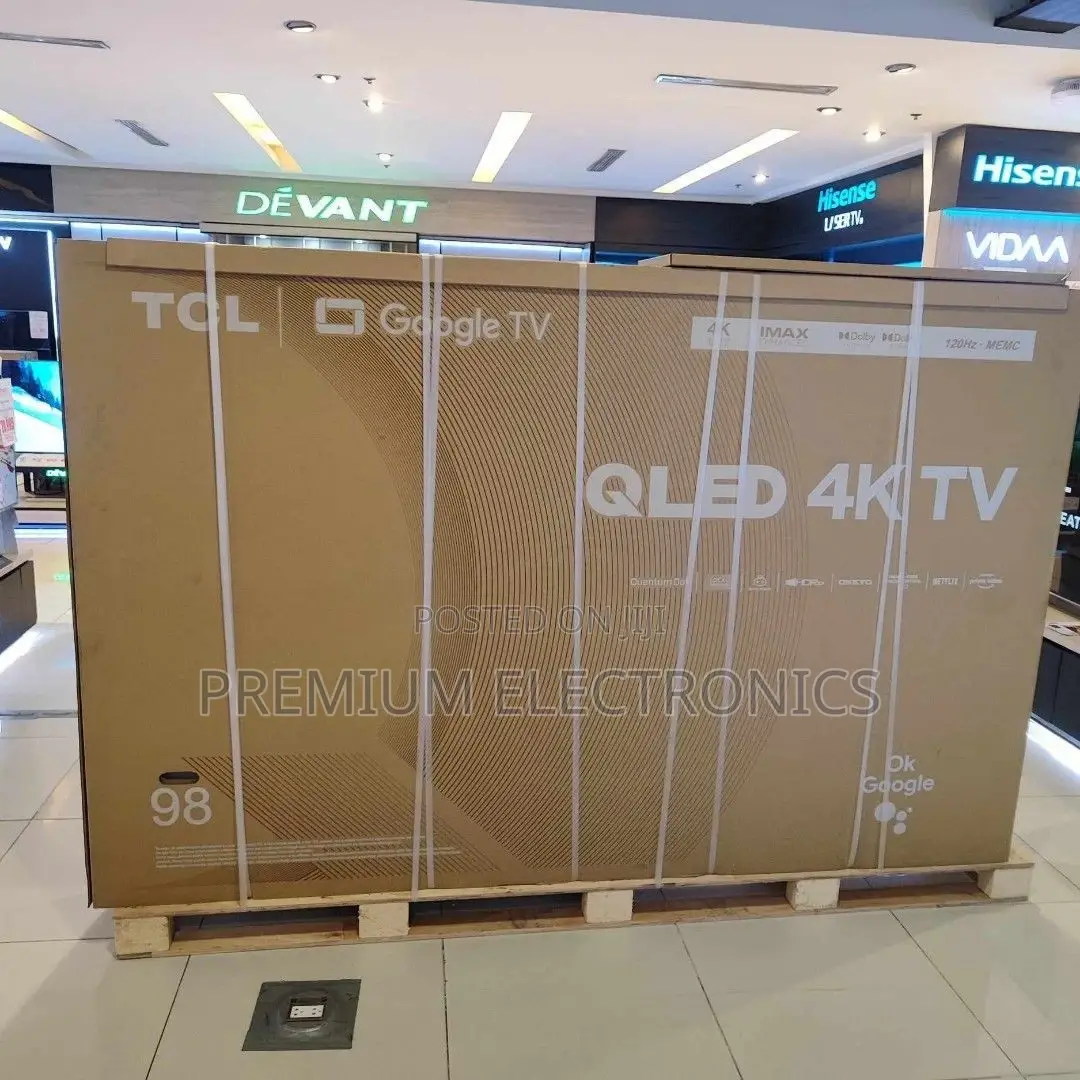 Reproduce The Fun Of Stadium 98" Qled Tcl Uhd Android Tv 4k 98p8k 2025