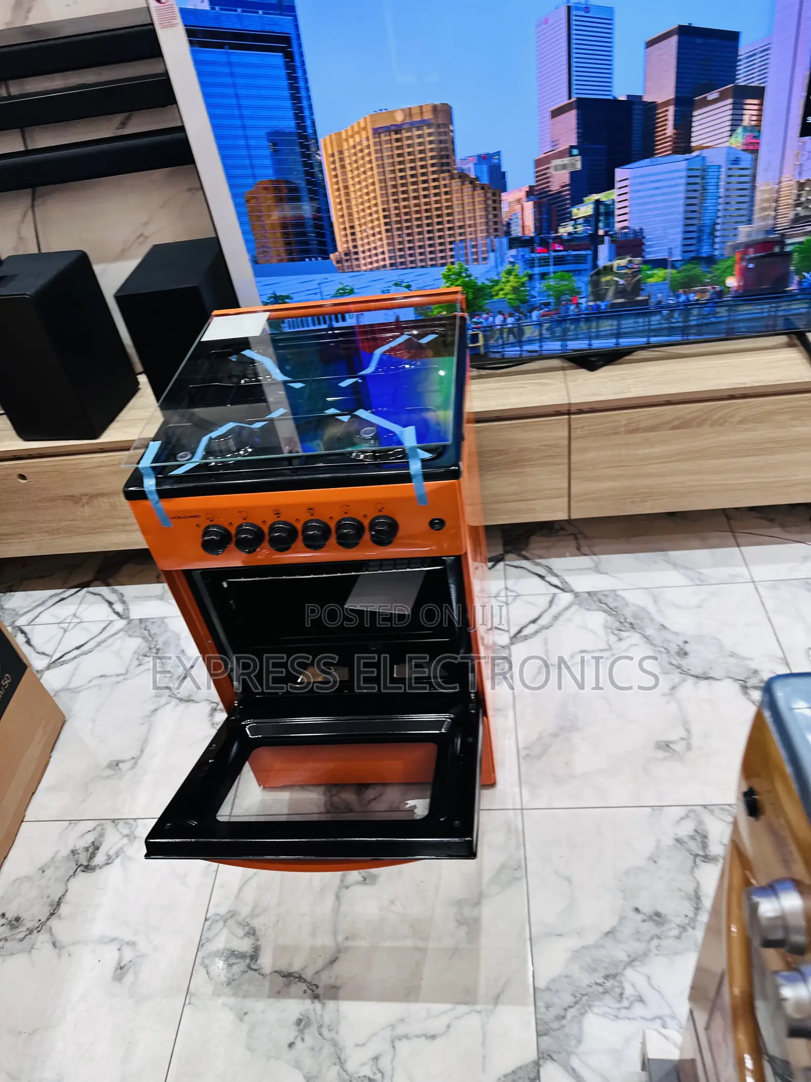 Turkish Made Gas Cooker Oven 4burner 50/50 Oven