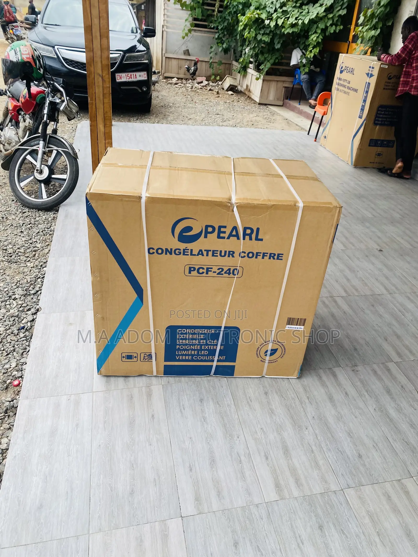 Fabulous Pearl PCF-240 200L Electric Chest Freezer(Gray).