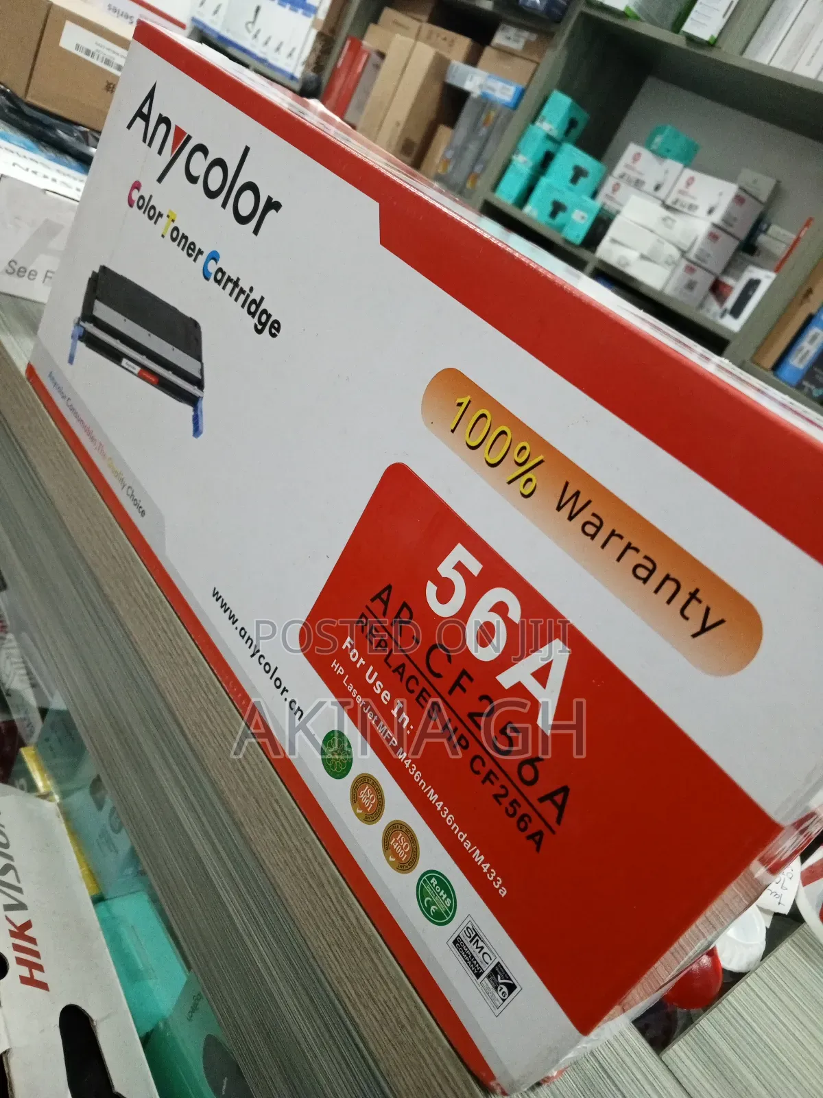 ANYCOLOR Toner Cartridge 56A (CF256A) for HP M436 / M433a