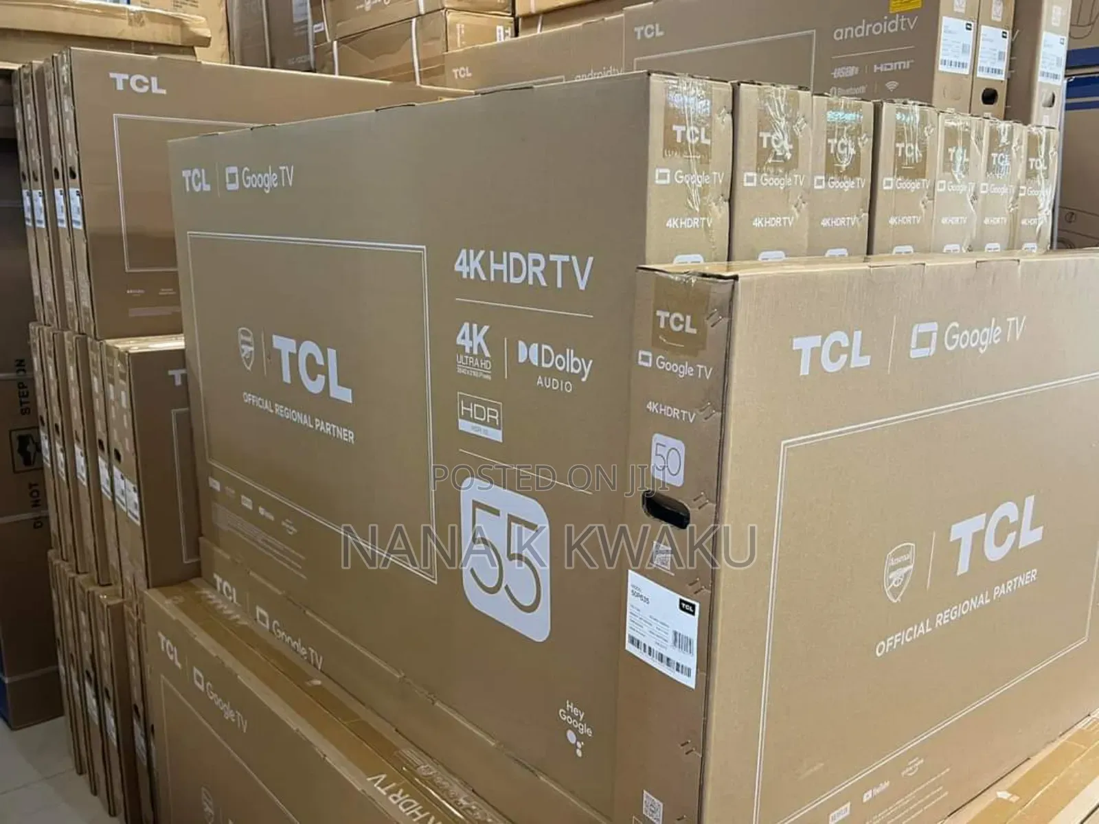75inches_tcl Uhd Smart Android TV